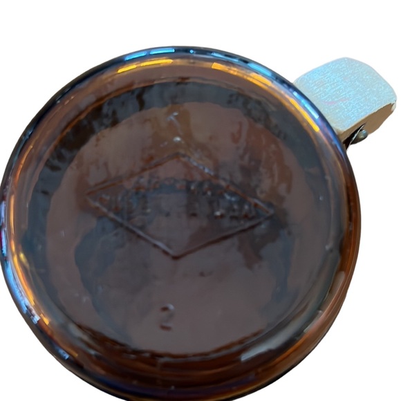 Vintage Amber Barrel ‘NEBRASKA’ Souvenir Travel Glass Mug~ARTMARK - Picture 8 of 10